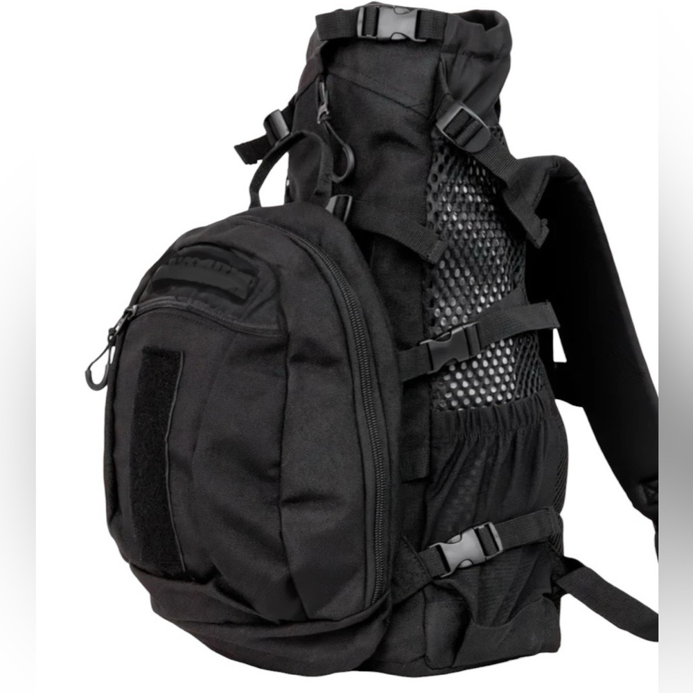 K9 Sport Sack Plus 2 The Original Dog Backpack Black Like New Size Medium